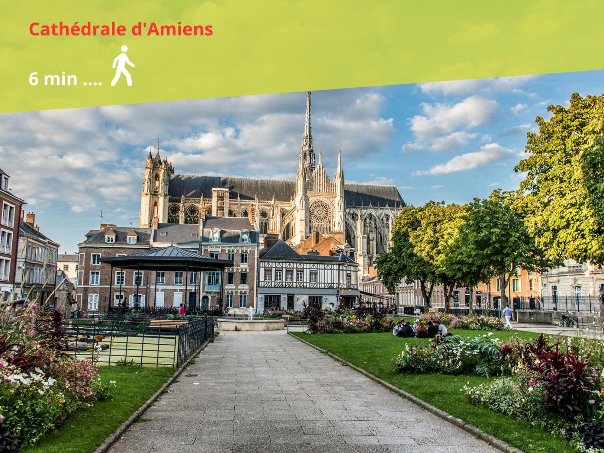 Vue Cathedrale, Beffroi, Netflix En Hyper Centre Apartment Amiens Luaran gambar