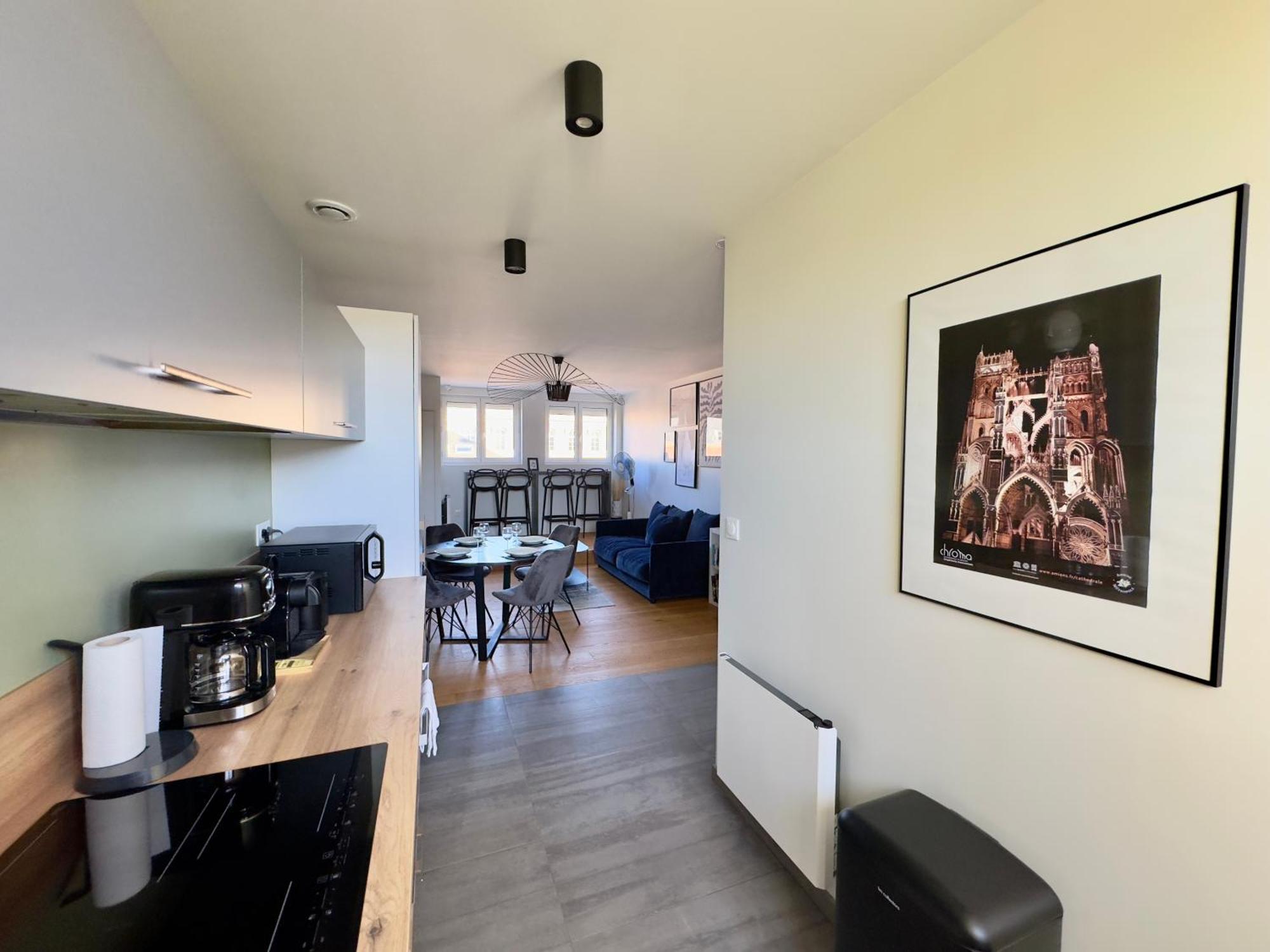Vue Cathedrale, Beffroi, Netflix En Hyper Centre Apartment Amiens Luaran gambar